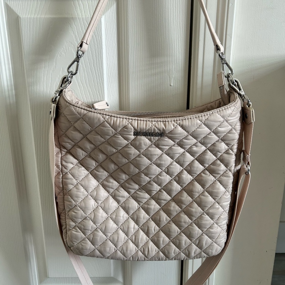 MZ Wallace Mushroom Crosby Hobo, like new